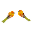 2pcs Mini Artificial Foam Birds Home Garden Decorative Ornament