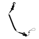 Scuba Diving Spiral Coiled Lanyard Torch Camera Holder Strap W/Spring Clip