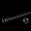 1000pcs DIY Nail Art Full False Foot Toe Nail Tips Acrylic Gel Clear Color