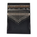 17 Key Wood Musical Instrument Thumb Finger Piano Beginners (Kalimba+Kit)