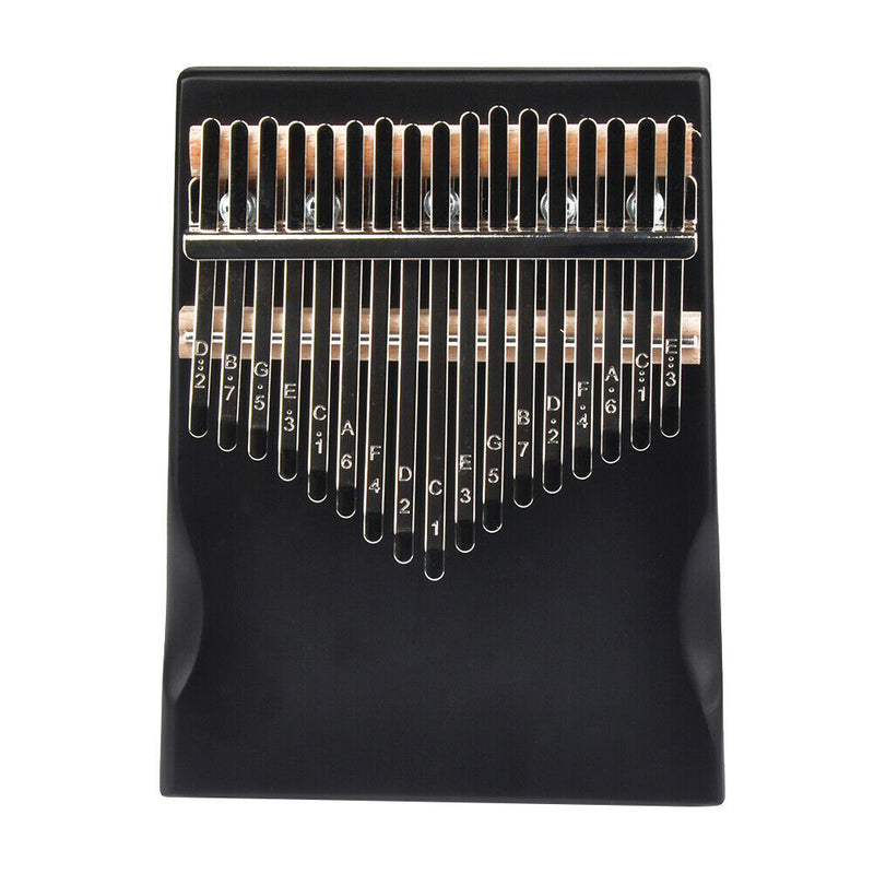 17 Key Wood Musical Instrument Thumb Finger Piano Beginners (Kalimba+Kit)