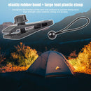 10x Tent Clip Heavy Duty Awning Clamp Tarpaulin Strap Bungee for Camping A