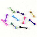 10PCS Stainless Steel Barbell Ear Stud Tragus Cartilage Helix Earrings PiercinMO