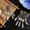 Women Alloy Comb Hair Clips Pin Flower Hairpins Bell Tassel Hairpin Accessories