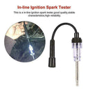 Spark Plug Tester Ignition System Coil Engine In Line Auto Diagnostic Test