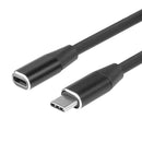 1m Type-C USB 3.1 Male to USB-C Female Extension Data Charging Cable Wire