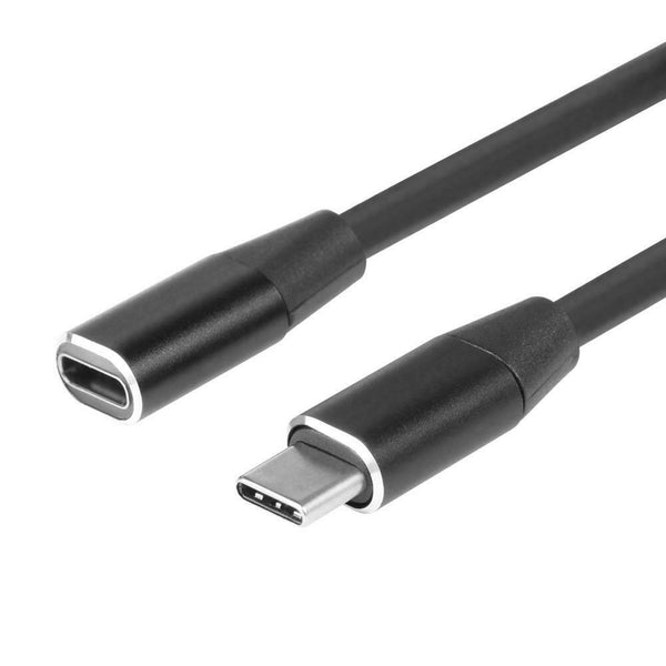 1m Type-C USB 3.1 Male to USB-C Female Extension Data Charging Cable Wire