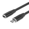 1m Type-C USB 3.1 Male to USB-C Female Extension Data Charging Cable Wire
