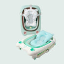 Baby Shower Bath Tub Pad Bathtub Mat Newborn Safety Bath Cushion (3 White)