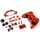 Red Full Housing Shell Case Kit Replacement Parts for Xbox 360 Controller