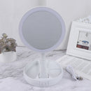 Cosmetic mirror LED illuminates 10times magnification makeup mir 3C