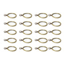 20 x Iron Curtain Ring And Rod Suspension Ring, Inner Diameter 32Mm (Bronze H9C1
