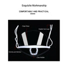 Face Mouth Shield Visor Adjustable Anti-Fog Anti-Saliva