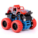 Friction Powered Monster Truck with Big Tire Wheel Pull Back Vehicles Creative