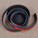 4M Z Shape Car Door Edge Rubber Seal Strip Hollow Weatherstrip Protect Trim 2cm