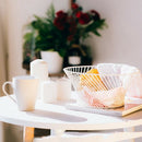 Nordic Modern Minimalist Iron Art Fruit Basket Bowl Living Room Snack Plate X8P5