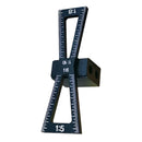 Dovetail Marking Jig Mortise Joints Gauge Guide Tool 1:5 1:6 1:8 1:10 Slopes