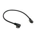 Connection Cable, USB 3.1 Type C Male To Micro USB Male 25 Cm Black