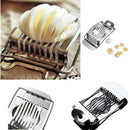 1X(1Pcs Stainless Steel Boiled Egg Slicer Section Cutter Mushroom Tomato Cu