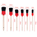 13pcs Car Detailing Brushes Kit Boar Hair Vehicle Interior Wheel Cleaning Tool