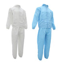 Split Overall Protective Painting Decorating Coverall Suit Dressing Blue L