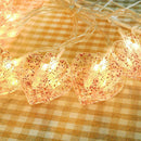 10LED Heart Clip Fairy String Light Wedding Party Holiday Decorative Lamp