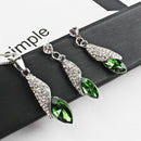Fashion Necklace Lady Drop Pendant Necklace Earrings Set Necklace Necklace,