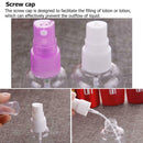 Clear Perfume Refillable Travel Lotion Liquid Spray Press Pump Bottle (30ml
