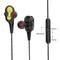 Wired earphone Super Bass Noise Isolation HIFI 3.5mm dual drive stereo In-E Z9B8