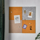 4pcs Sample Message Board Felt Memo Display School Pinboard Organizer Decor