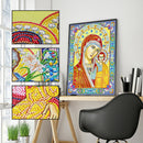 5D DIY Special Shaped Diamond Painting Religious Embroidery Kit Home Decor
