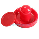 New 4pcs 96mm Air Hockey Pusher Table Goalies Felt Mallet Grip + 4pcs 63mm Puck