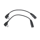 2Pcs Mini USB Jack to 3.5mm female Headphone Earphone Adapter Audio Cable C N3D4