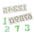Silicone Mold Chocolate Fondant Digital Number DIY Cake Decorating Mould