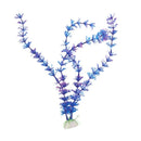 Aquarium Bubble Release Air Stone 13.4" Plastic Plants Blue Purple