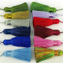 30Pcs Silky Tassels Crafts for Souvenir Bookmarks Jewelry Making Accessories AU