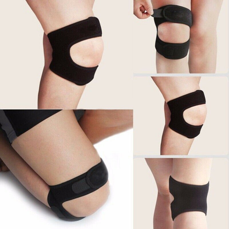 Knee Patella Brace Injury Support Stabilising Guard Adjustable Strap Fa TIW