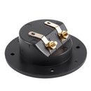 2-Way Speaker Car Box Terminal Round Spring Cups Connector Subwoofer EnclosuI4V7