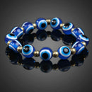 Fashion Blue Turkey Jewelery Evil Eyes Lovely Eyeballs Style Bracelet