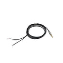 DIY Replacement 1.2m Audio Cable Repair Headset Wire Black and gray
