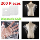 200x Disposable Haircutting Cape Waterproof Barber Shawls DIY Coloring Apron