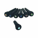 Ebony Guitar Bridge Pins,Ebony End Pin,Endpin,Abanlone Dot for Acoustic Gui