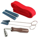 Piano Tuning Mutes Kit Temperament Strip w/ Maintenance Tools with L-Wrench