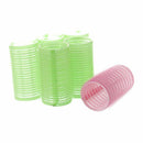 6x Big Self Grip Hair Rollers Cling DIY Hair Curlers 4.5cm