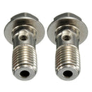 2 Pcs Motorcycle Stainless Brake Banjo screw M10 x 1.25mm X9K1