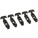 5 Packs T-handle Rubber Flexible Draw Latches fit for toolbox /cooler/Golf  B8X7