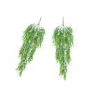 2xArtificial Eucalyptus Long Leaf Plants Greenery Foliage for Party Decor-1