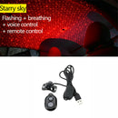 USB Car Atmosphere Lamp Starry Sky Interior Ambient Star Light