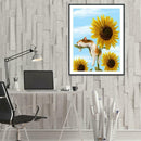 5D DIY Full Drill Diamond Painting Sunflower Cross Stitch Mosaic Craft Kit