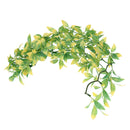 Set of 2, 50cm/20inch Reptile Vivarium Artificial Yellow Green Vines Plastic